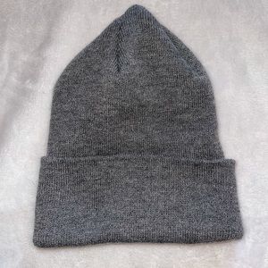 Gray beanie